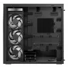 ARCTIC Xtender VG (Mirror Black) Premium E-ATX kompiuterio korpusas su vertikaliu vaizdo plokštės montavimu