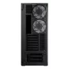 ARCTIC Xtender VG (Mirror Black) Premium E-ATX kompiuterio korpusas su vertikaliu vaizdo plokštės montavimu