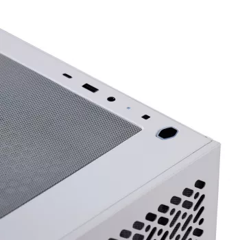 Kompiuterio korpusas Cooler Master Elite 302 White mATX su 3x 120mm ARGB ventiliatoriais
