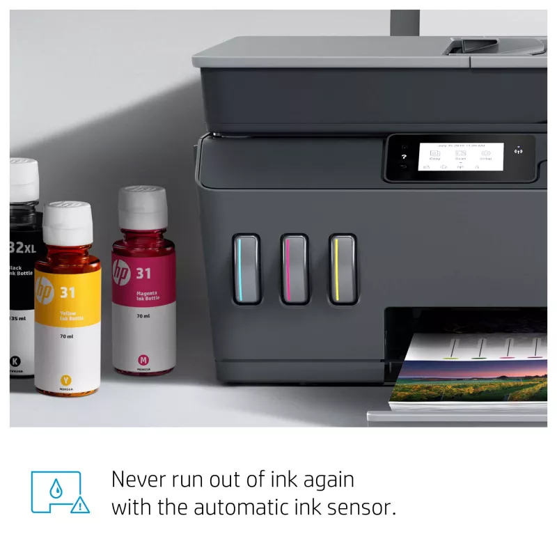 HP Smart Tank Plus 655 belaidis daugiafunkcis spausdintuvas, kopijavimo aparatas, skaitytuvas