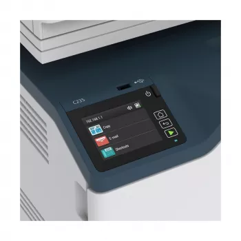 Xerox C235 A4 spalvotas daugiafunkcis spausdintuvas, 22 ppm, belaidis, kopijavimas/spausdinimas/nuskaitymas/faksas, PS3, PCL5e/6, ADF, 2 padėklai, 251 lapas
