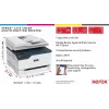 Xerox C235 A4 spalvotas daugiafunkcis spausdintuvas, 22 ppm, belaidis, kopijavimas/spausdinimas/nuskaitymas/faksas, PS3, PCL5e/6, ADF, 2 padėklai, 251 lapas