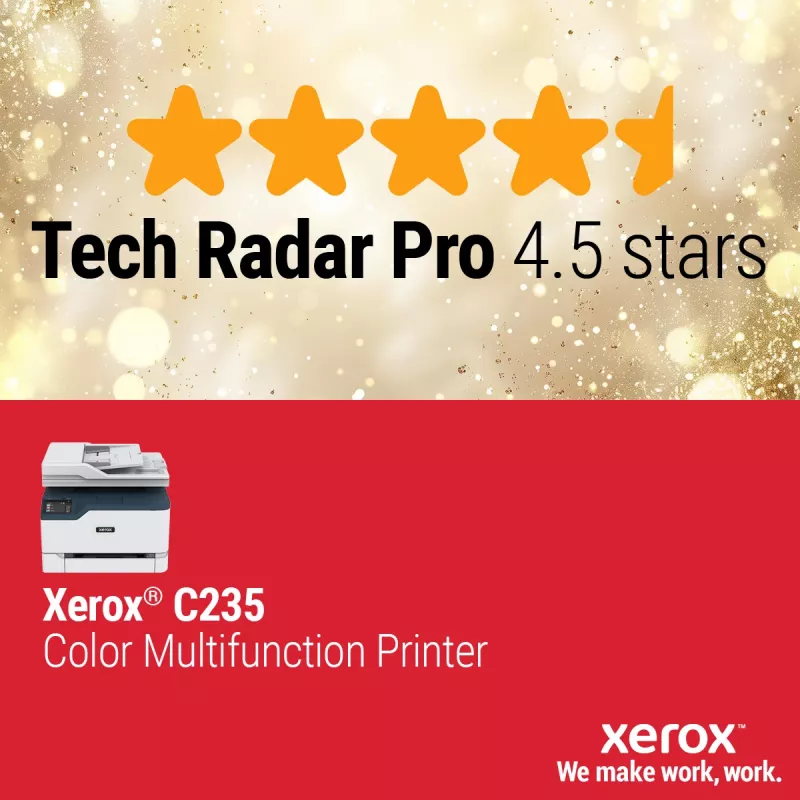 Xerox C235 A4 spalvotas daugiafunkcis spausdintuvas, 22 ppm, belaidis, kopijavimas/spausdinimas/nuskaitymas/faksas, PS3, PCL5e/6, ADF, 2 padėklai, 251 lapas