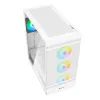 PC korpusas Sharkoon REBEL C50 RGB Full Tower Baltas