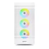 PC korpusas Sharkoon REBEL C50 RGB Full Tower Baltas