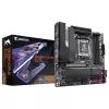GIGABYTE B650M AORUS ELITE pagrindinė plokštė - AMD Ryzen 9000 CPU, 12+2+2 fazių VRM, iki 8000MHz DDR5, 1xPCIe 5.0 + 1xPCIe 4.0 M.2, 2.5GbE LAN, USB 3.2 Gen 2x2