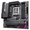 GIGABYTE B650M AORUS ELITE pagrindinė plokštė - AMD Ryzen 9000 CPU, 12+2+2 fazių VRM, iki 8000MHz DDR5, 1xPCIe 5.0 + 1xPCIe 4.0 M.2, 2.5GbE LAN, USB 3.2 Gen 2x2