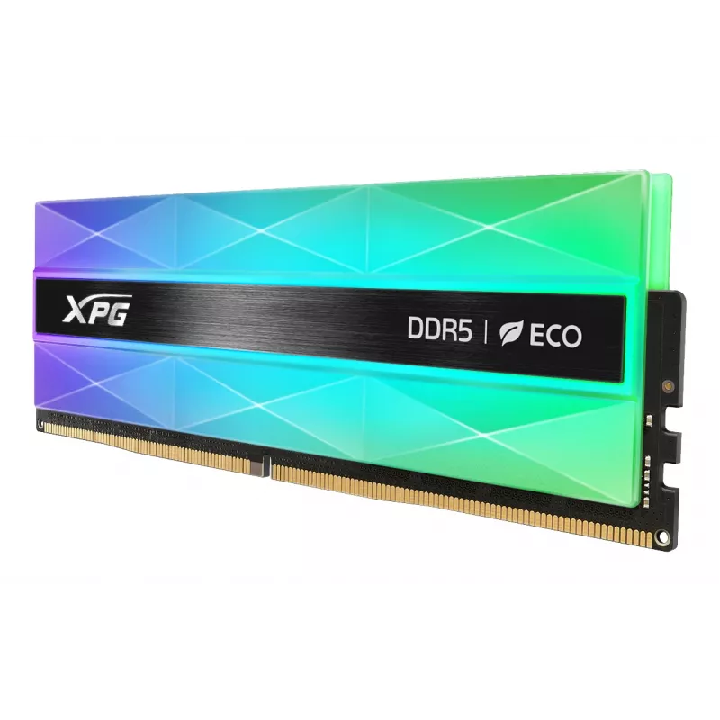 DIMM 32 GB DDR5-6000 (2x 16 GB) Dual-Kit, Arbeitsspeicher silber, AX5U6000C3016G-DCLANRSG, Lancer Neon RGB, INTEL XMP, AMD EXPO