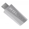 Ausinės ASUS ROG Delta II belaidės ir laidinės, žaidimų, USB Type-C, Bluetooth, baltos