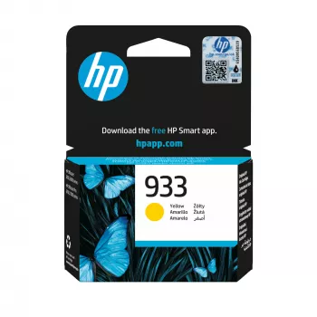 HP 933 geltona originali rašalo kasetė, geltona, 1 vnt., 330 puslapių