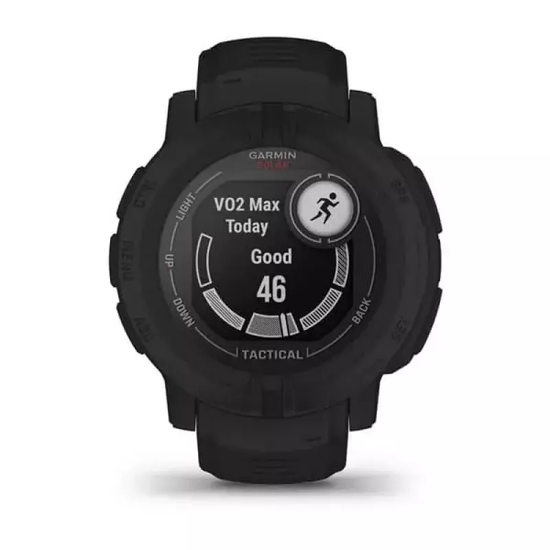 Išmanusis laikrodis Garmin Instinct 2 Solar Tactical Edition juodas