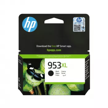 HP 953XL original didelės talpos juoda kasetė L0S70AE