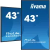 iiyama LH4365UHSB-B1 reklaminis ekranas su kiosko dizainu 108 cm (42,5 colio) LED Wi-Fi 800 cd/m² 4K Ultra HD juodas su integruotu procesoriumi Android 11 24/7