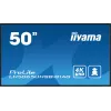 iiyama LH5065UHSB-B1AG Skaitmeninės reklamos ekranas 125,7 cm (49,5 colio) LCD Wi-Fi 800 cd/m² 4K Ultra HD Juodas Įmontuotas procesorius Android 11 24/7