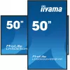iiyama LH5065UHSB-B1AG Skaitmeninės reklamos ekranas 125,7 cm (49,5 colio) LCD Wi-Fi 800 cd/m² 4K Ultra HD Juodas Įmontuotas procesorius Android 11 24/7