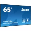 iiyama LH6565UHSB-B1 Skaitmeninės reklamos ekranas Kiosk dizainas 163,8 cm (64,5 colio) LED Wi-Fi 800 cd/m² 4K Ultra HD Juodas Įmontuotas procesorius Android 11 24/7
