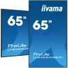 iiyama LH6565UHSB-B1 Skaitmeninės reklamos ekranas Kiosk dizainas 163,8 cm (64,5 colio) LED Wi-Fi 800 cd/m² 4K Ultra HD Juodas Įmontuotas procesorius Android 11 24/7