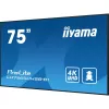 iiyama LH7565UHSB-B1 Signage ekranas su kiosko dizainu 189,2 cm (74,5 colio) LED Wi-Fi 800 cd/m² 4K Ultra HD juodas, integruotas procesorius Android 11, 24/7