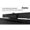 iiyama PROLITE TE7514MIS-B2AG Kiosk dizainas 190,5 cm (75 colių) LCD su Wi-Fi 435 cd/m² 4K Ultra HD juodas liečiamas ekranas su integruotu procesoriumi Android 24/7
