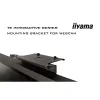 iiyama PROLITE TE7514MIS-B2AG Kiosk dizainas 190,5 cm (75 colių) LCD su Wi-Fi 435 cd/m² 4K Ultra HD juodas liečiamas ekranas su integruotu procesoriumi Android 24/7