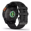 Išmanusis laikrodis GARMIN fēnix 7 Pro Solar Edition — 47 mm korpusas, 1,3 colio MIP jutiklinis ekranas, 32 GB, GPS, Wi‑Fi, Bluetooth, juodas silikoninis dirželis