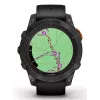 Išmanusis laikrodis GARMIN fēnix 7 Pro Solar Edition — 47 mm korpusas, 1,3 colio MIP jutiklinis ekranas, 32 GB, GPS, Wi‑Fi, Bluetooth, juodas silikoninis dirželis
