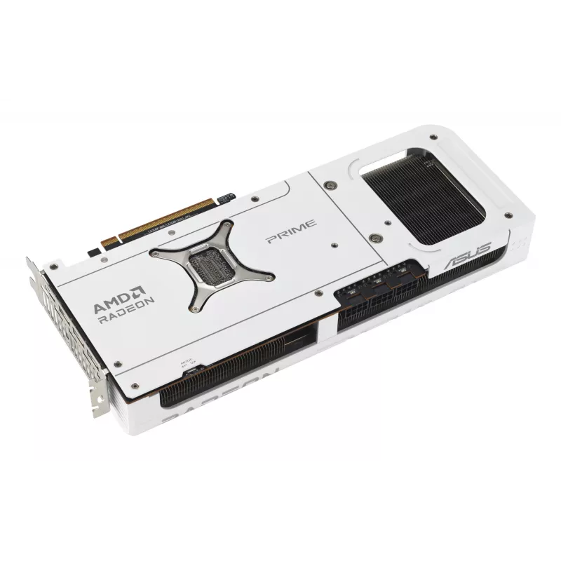 ASUS Prime RX9070XT-O16G-WHITE AMD Radeon RX 9070 XT 16 GB GDDR6 vaizdo plokštė