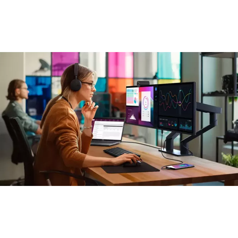 DELL Pro Plus P2425HE_WOST monitorius kompiuteriui 61 cm (24 colių) 1920 x 1080 pikselių Full HD LCD juodas