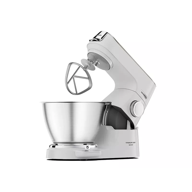 Virtuvinis kombainas Kenwood KVC65.001WH 1200 W 5 L nerūdijantis plienas, balta, įmontuotos svarstyklės