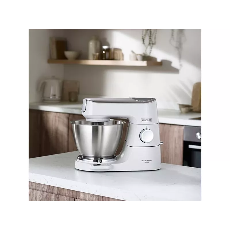 Virtuvinis kombainas Kenwood KVC65.001WH 1200 W 5 L nerūdijantis plienas, balta, įmontuotos svarstyklės