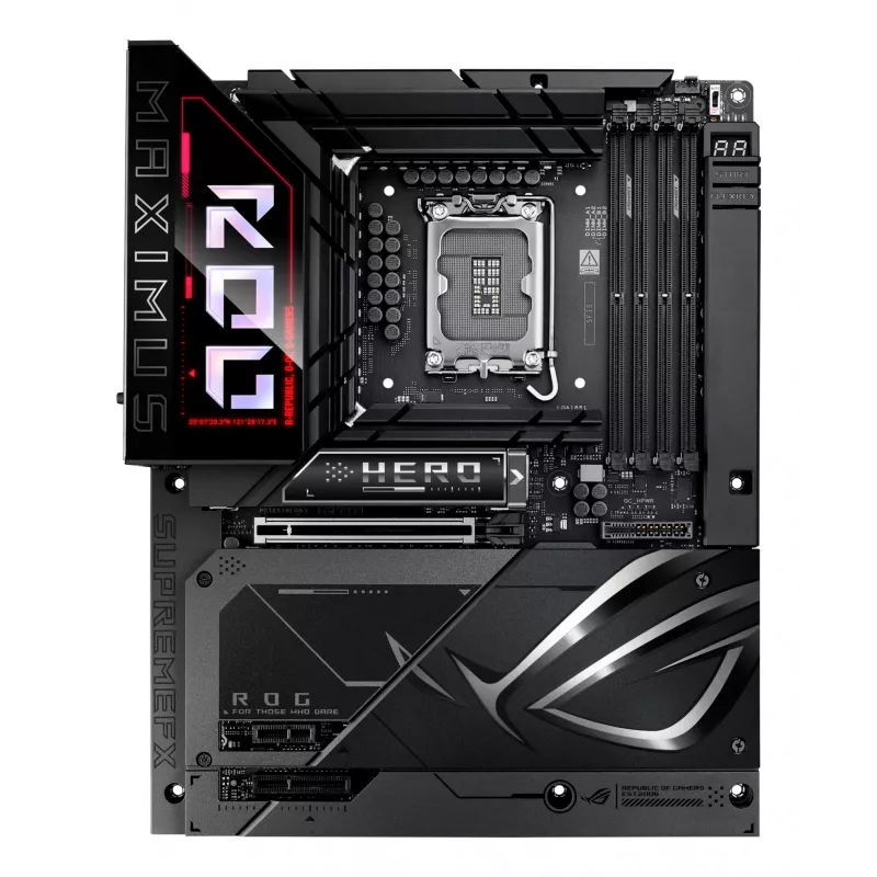 ASUS ROG MAXIMUS Z890 HERO BTF pagrindinė plokštė Intel Z890 LGA 1851 (Socket V1) ATX
