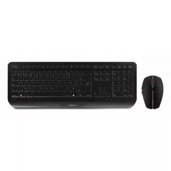 Belaidis klaviatūros ir pelės rinkinys CHERRY GENTIX DESKTOP, pilno dydžio, AZERTY išdėstymas