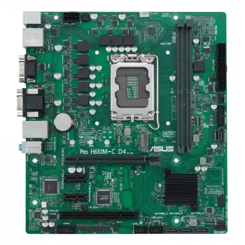 ASUS PRO H610M-C D4-CSM pagrindinė plokštė Intel H610 LGA 1700 micro ATX