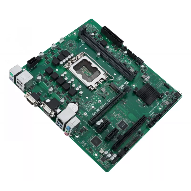 ASUS PRO H610M-C D4-CSM pagrindinė plokštė Intel H610 LGA 1700 micro ATX