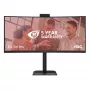 Monitorius AOC CU34E4CW 86,4 cm (34 colių) UWQHD 3440x1440, 120Hz, LED, juodas