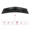 Monitorius AOC CU34E4CW 86,4 cm (34 colių) UWQHD 3440x1440, 120Hz, LED, juodas