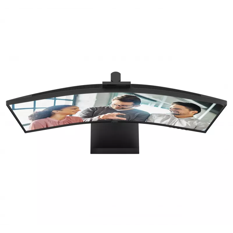 Monitorius AOC CU34E4CW 86,4 cm (34 colių) UWQHD 3440x1440, 120Hz, LED, juodas