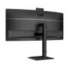 Monitorius AOC CU34E4CW 86,4 cm (34 colių) UWQHD 3440x1440, 120Hz, LED, juodas