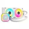 CORSAIR CPU aušintuvas - Icue Link H100I RGB skysčio aušintuvas - Baltas