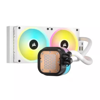 CORSAIR CPU aušintuvas - Icue Link H100I RGB skysčio aušintuvas - Baltas