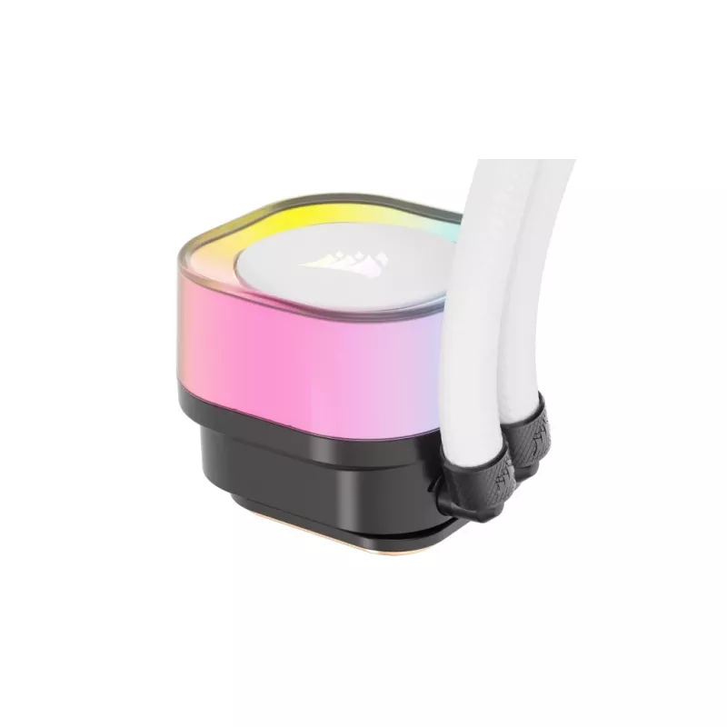 CORSAIR CPU aušintuvas - Icue Link H100I RGB skysčio aušintuvas - Baltas
