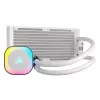 CORSAIR CPU aušintuvas - Icue Link H100I RGB skysčio aušintuvas - Baltas