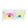 CORSAIR CPU aušintuvas - Icue Link H100I RGB skysčio aušintuvas - Baltas