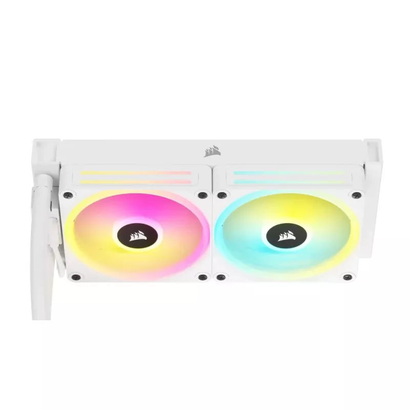 CORSAIR CPU aušintuvas - Icue Link H100I RGB skysčio aušintuvas - Baltas