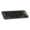 LOGITECH belaidė klaviatūra Pop Icon Keys - Graphite & Green QWERTZ (vokiškas išdėstymas)
