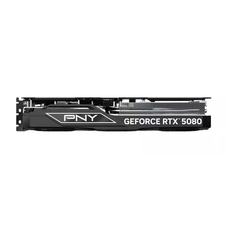 PNY GeForce RTX 5080 16GB Overclocked Triple Fan – 16 GB GDDR7, DisplayPort 2.1b / HDMI 2.1b