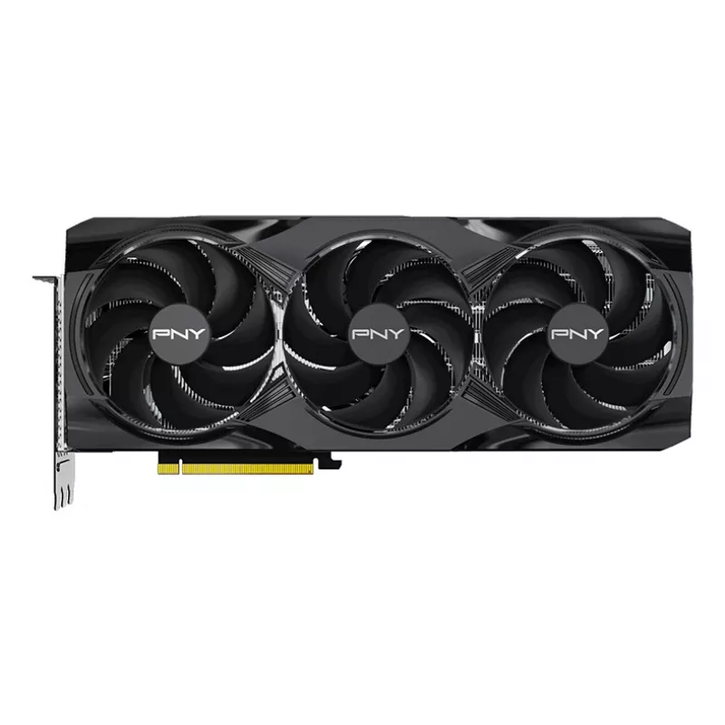 PNY GeForce RTX 5080 16GB Overclocked Triple Fan – 16 GB GDDR7, DisplayPort 2.1b / HDMI 2.1b