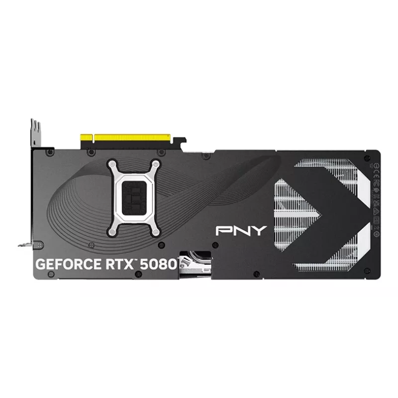 PNY GeForce RTX 5080 16GB Overclocked Triple Fan – 16 GB GDDR7, DisplayPort 2.1b / HDMI 2.1b