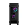 MSI MPG SEKIRA 500X Full Tower kompiuterio korpusas žaidimams 'Juodas, 3x 200mm ARGB + 1x 200mm + 1x120mm ARGB ventiliatoriai, Mystic Light Sync, 8 kanalų ARGB šakotuvas, USB Type-C, grūdinto stiklo plokštės, E-ATX, ATX, mATX, mini-ITX'