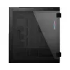 MSI MPG SEKIRA 500X Full Tower kompiuterio korpusas žaidimams 'Juodas, 3x 200mm ARGB + 1x 200mm + 1x120mm ARGB ventiliatoriai, Mystic Light Sync, 8 kanalų ARGB šakotuvas, USB Type-C, grūdinto stiklo plokštės, E-ATX, ATX, mATX, mini-ITX'